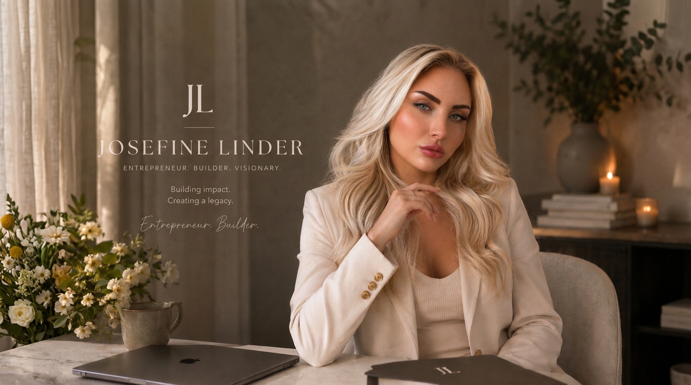 Josefine Linder — entrepreneur, builder, visionary